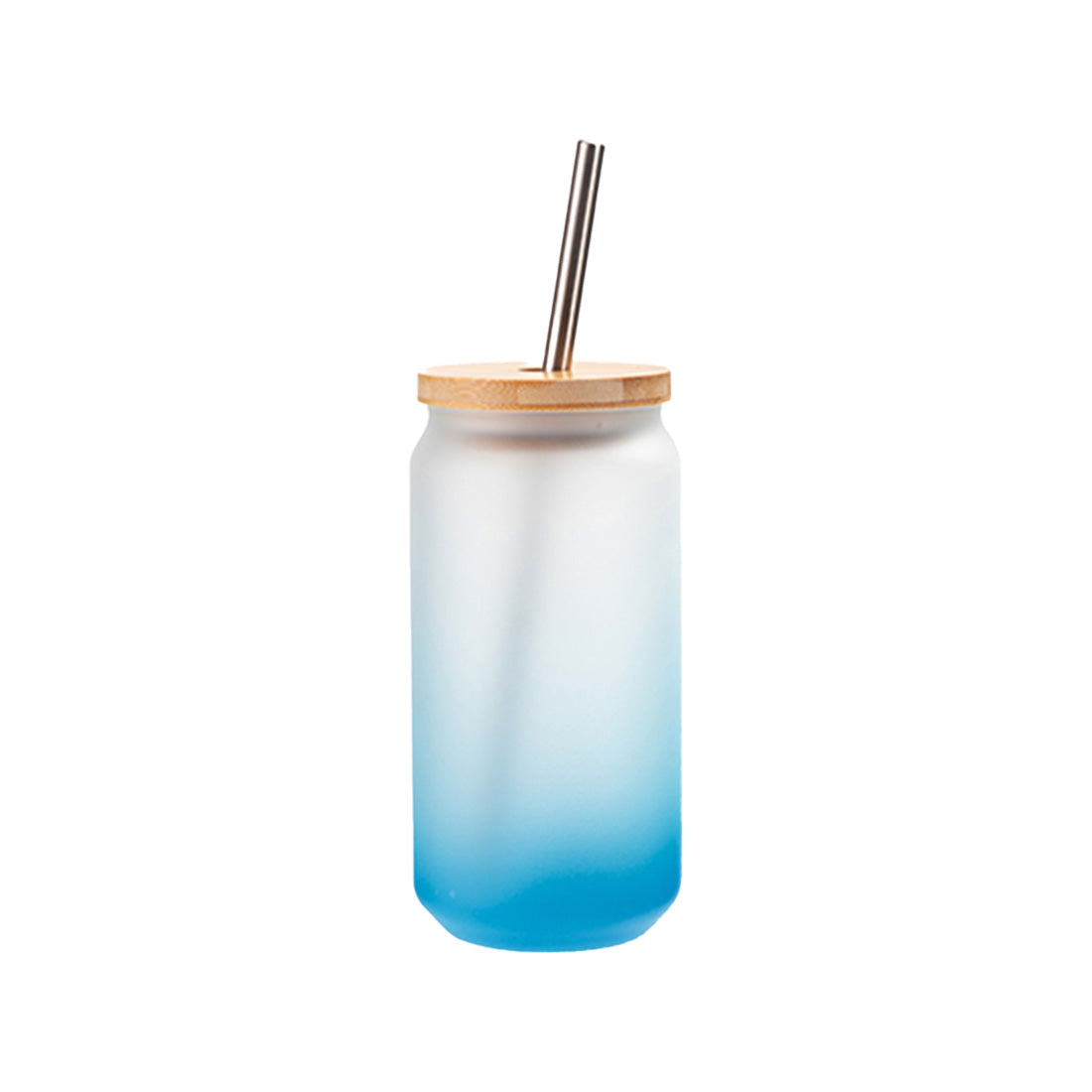 Pearl Coating™ 18oz Sublimation Glass Mugs Gradient with Bamboo Lid - Pack of 6 - Joto Imaging Supplies Canada